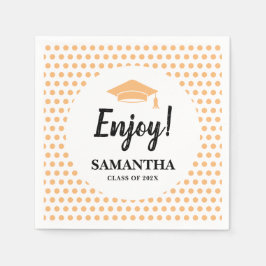 Guardanapo De Papel Graduação Pêssego