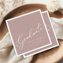 Graduação Simples de Formando de Script Moderno