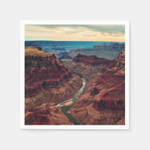 Guardanapo De Papel Grand Canyon National Park Arizona, Rio Colorado