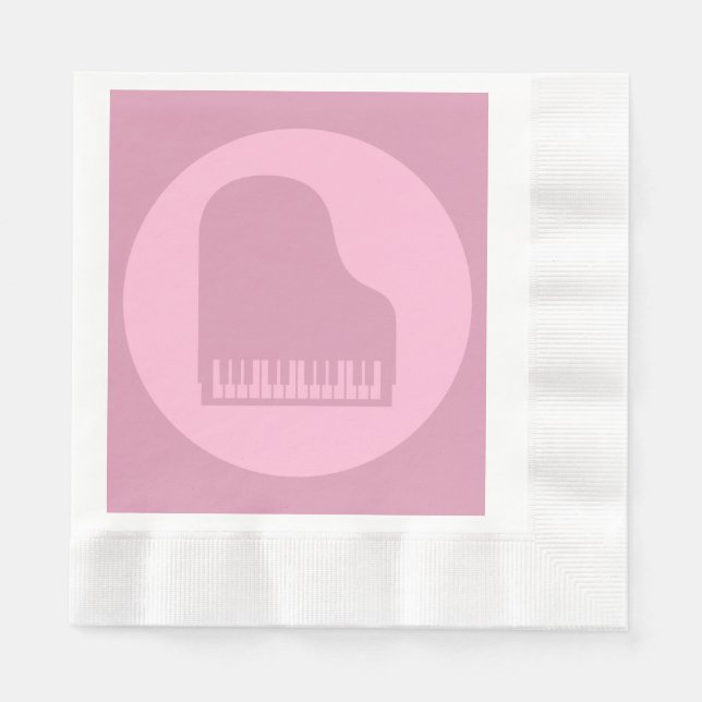 Guardanapo De Papel Grand Piano Music CCUSTOR (Frente)