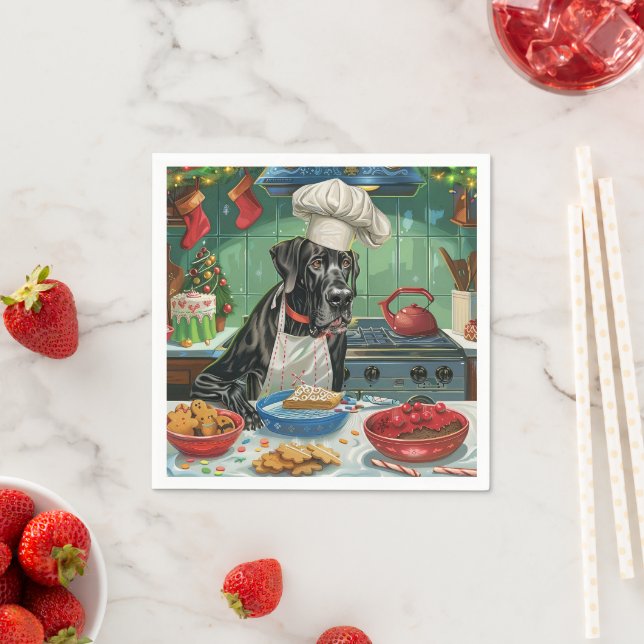 Guardanapo De Papel Grande Férias Dane Baking: Natal Festivo (Insitu)