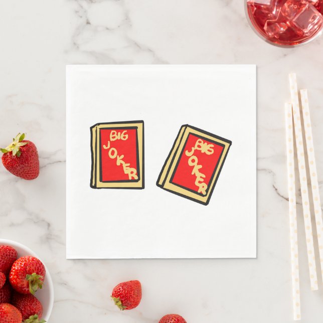 Guardanapo De Papel Grande Joker (Insitu)