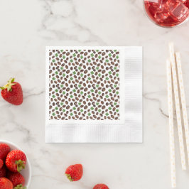 Guardanapo De Papel Grãos de Café Irlandês e Trevos Design Divertido