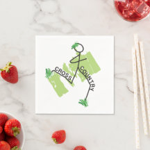 Grass Runner Paper Napkins