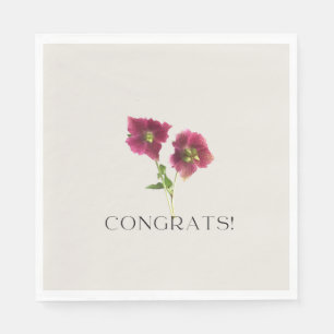 Guardanapo De Papel Gratos Florais Trendy Magenta Violet Flower
