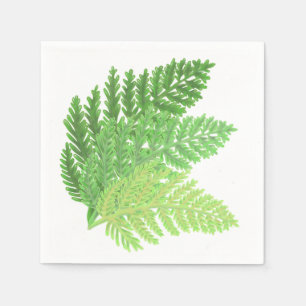 Guardanapo De Papel Green Fern Trio