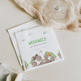 Guardanapo De Papel Green Monster Trucks Jam Birthday