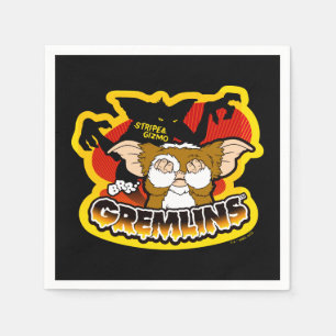 Guardanapo De Papel Gremlins Stripe Scaring Gizmo