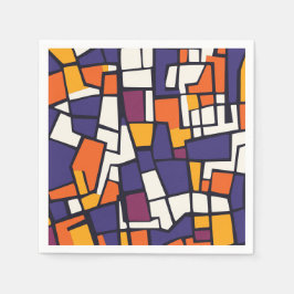 Guardanapo De Papel Gridlock Dream abstrato