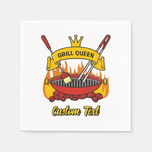 Guardanapo De Papel Grill Queen