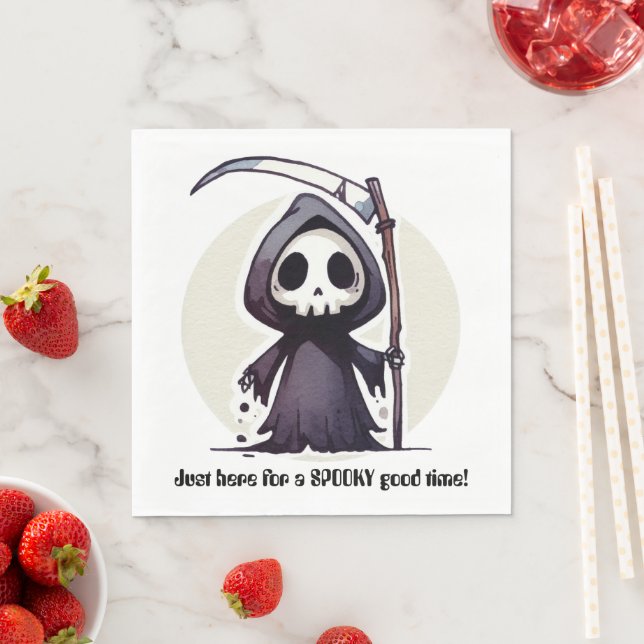 Guardanapo De Papel Grim Reaper - Personalizado (Insitu)