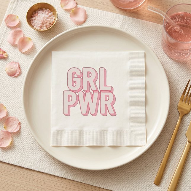 GUARDANAPO DE PAPEL GRL PWR (Criador carregado)