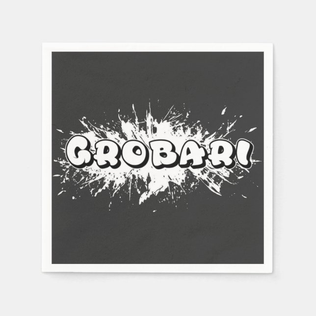 Guardanapo De Papel Grobari (Frente)