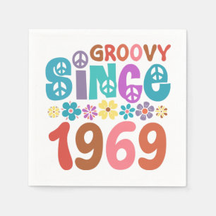 Guardanapo De Papel Groovy desde 1969