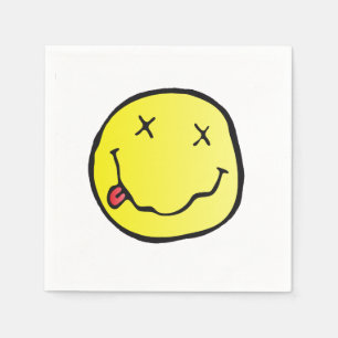 Guardanapo De Papel grunge emoji paper napkins