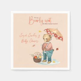 Guardanapo De Papel Guarda-Chá de fraldas de outono, coquetel