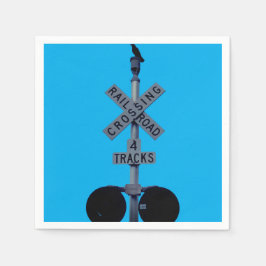 Guardanapo De Papel Guarda de Travessia de Corvos Lenço de Papel