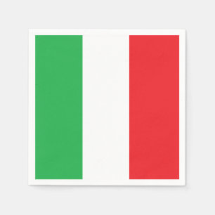 Guardanapo De Papel "Guardanapo de papel das cores italianas"