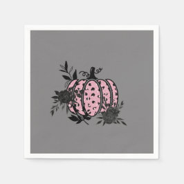 Guardanapo De Papel Guardanapos-coquetéis, cor-de-rosa e pretos