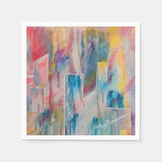 Guardanapo De Papel Guardanapos-coquetéis "Utopia Criativa" (Frente)