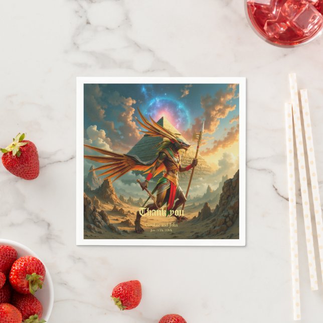 Guardanapo De Papel Guardião do Portão Celestial – Anúbis (Insitu)