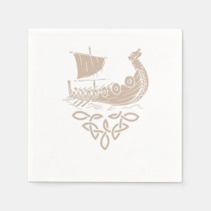 Guardanapo De Papel Guerreiro Norse Mythology Viking Ship Valhalla Gif