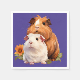 Guardanapo De Papel Guiné Pig Pals