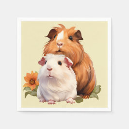 Guardanapo De Papel Guiné Pig Pals