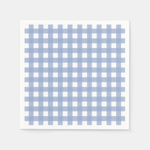 Guardanapo De Papel Guingão do azul da serenidade