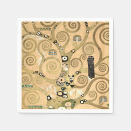 Guardanapo De Papel Gustav Klimt - A árvore da vida, Stoclet Frieze