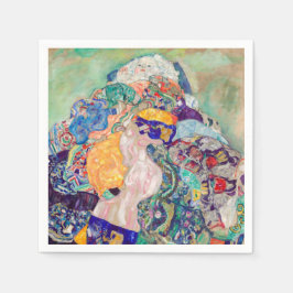 Guardanapo De Papel Gustav Klimt - Bebê/Berço