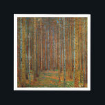Guardanapo De Papel Gustav Klimt - Floresta dos Pinheiros de Tannenwal<br><div class="desc">Floresta Fir / Floresta de Pinheiro Tannenwald - Gustav Klimt,  Petróleo na Canvas,  1902</div>