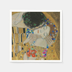 Guardanapo De Papel Gustav Klimt O Beijo