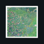 Guardanapo De Papel Gustav Klimt - Paisagem do Jardim Italiano<br><div class="desc">Paisagem do Jardim Italiano / Paisagem Horticultural Italiana - Gustav Klimt,  Oil on Canvas,  1913</div>
