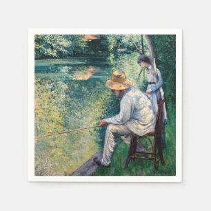 Guardanapo De Papel Gustave Caillebotte - Pesca à linha