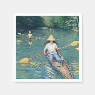 Guardanapo De Papel Gustave Caillebotte - Skiffs nos Yerres