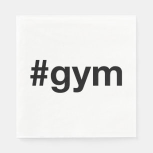 Guardanapo De Papel GYM Hashtag