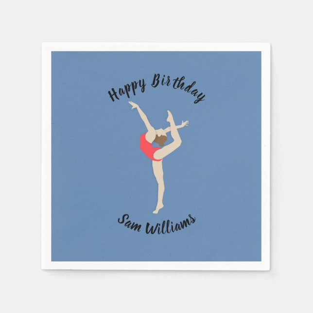 Guardanapo De Papel Gymnast feminino (Frente)