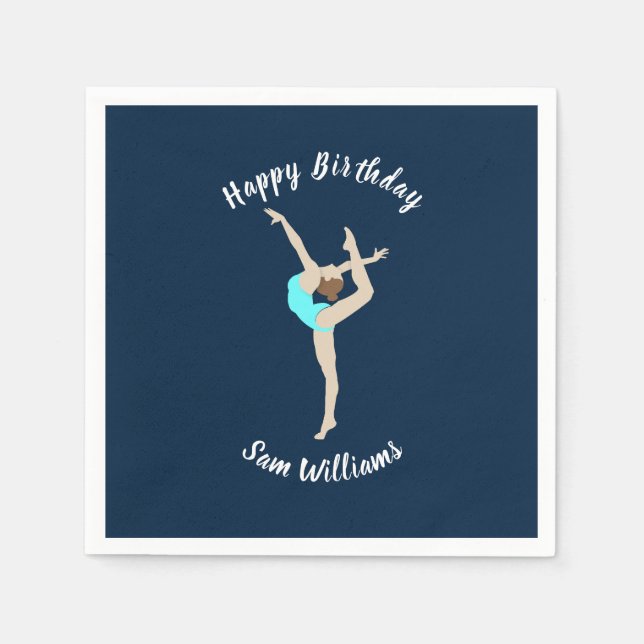 Guardanapo De Papel Gymnast feminino (Frente)