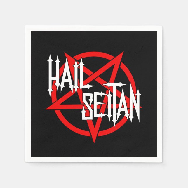 Guardanapo De Papel Hail Seitan (Frente)