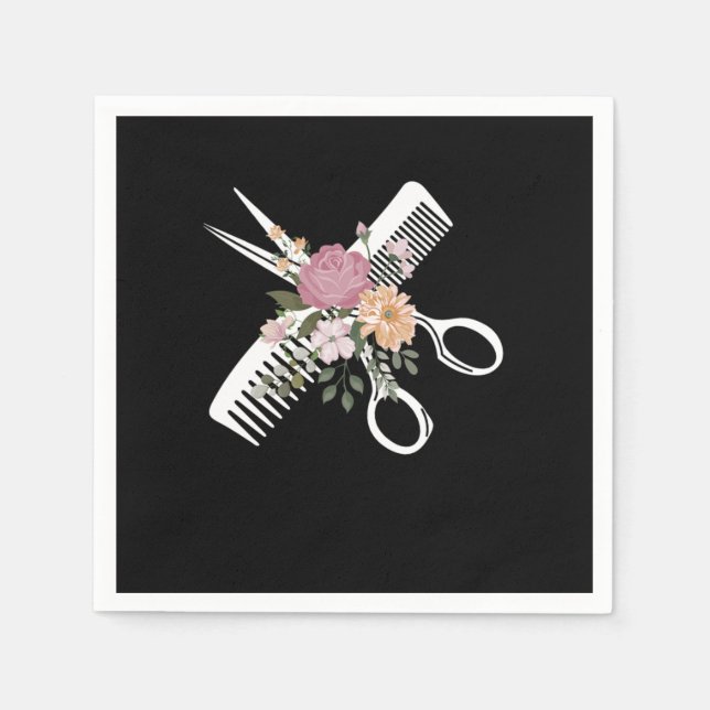 Guardanapo De Papel Hairdresser Hairstylist (Frente)