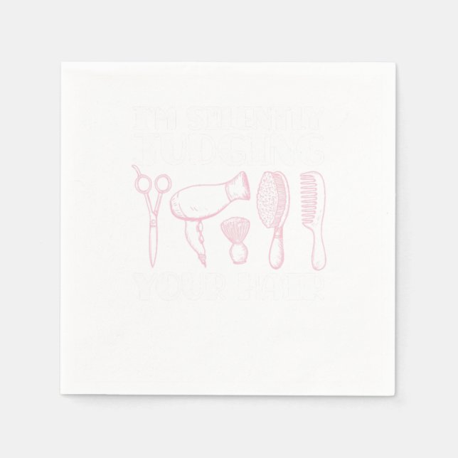 Guardanapo De Papel Hairdresser Hairstylist (Frente)