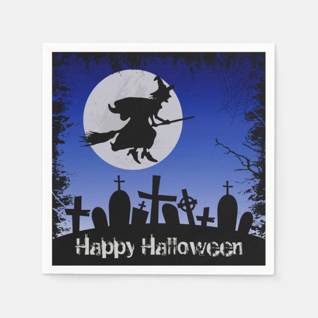 Guardanapo De Papel Halloween (Frente)