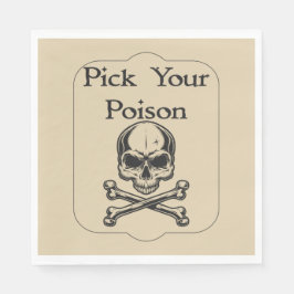 Guardanapo De Papel Halloween Apothecary Pick Your Poison