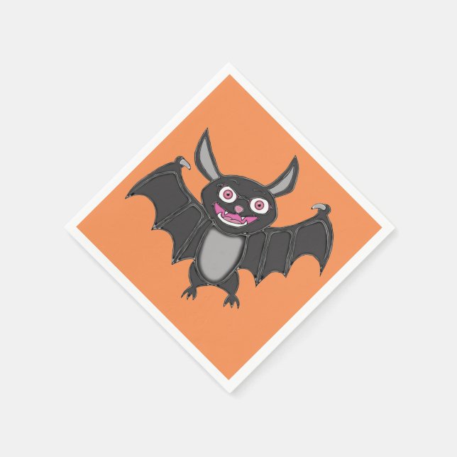 Guardanapo De Papel Halloween Bat (Canto)