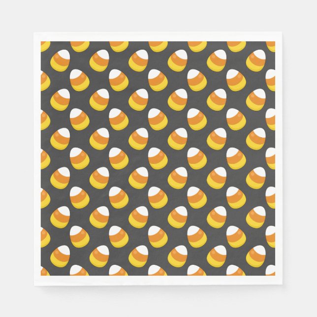 Guardanapo De Papel Halloween Candy Corn (Frente)