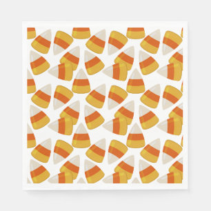 Guardanapo De Papel Halloween Candy Corn