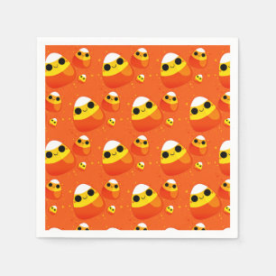 Guardanapo De Papel Halloween Candy Corn Paper Napkins