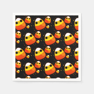 Guardanapo De Papel Halloween Candy Corn Paper Napkins