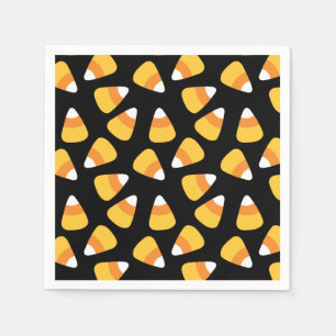 Guardanapo De Papel Halloween Candy Corn Pattern Paper Napkins
